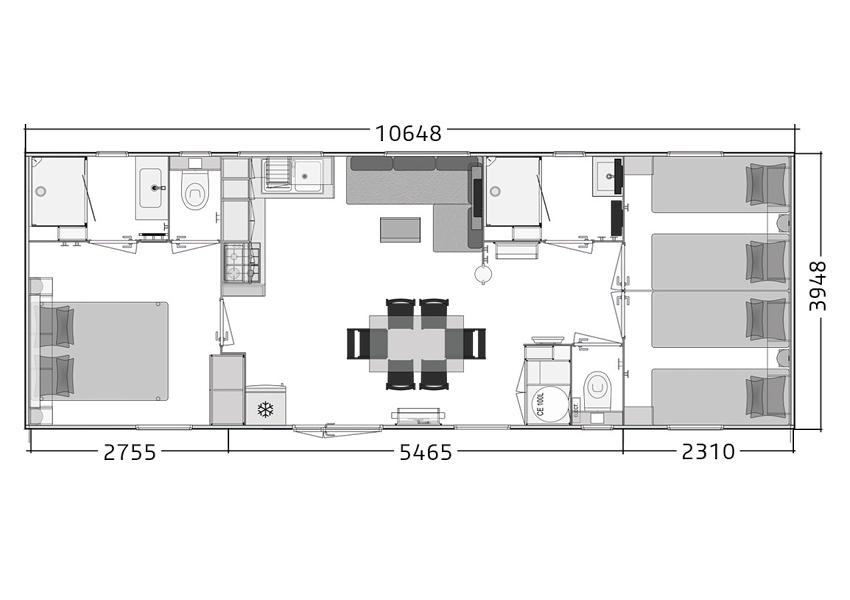 SANTAFE 106.3 PLAN - HAUT