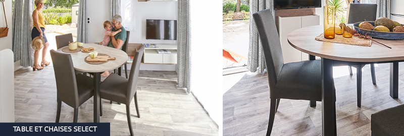 table et chaises select